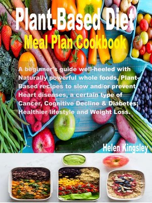 cover image of Plant-Based Diet meal plan cookbook
